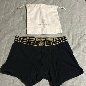 Men’s Versace underwear with bag